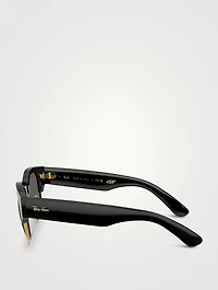 A$AP ROCKY Blacked Out Collection 0RB0316S Mega Clubmaster Square Sunglasses