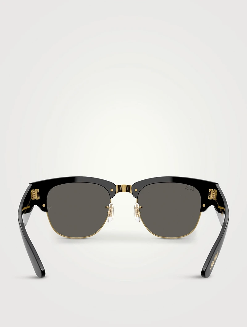 A$AP ROCKY Blacked Out Collection 0RB0316S Mega Clubmaster Square Sunglasses