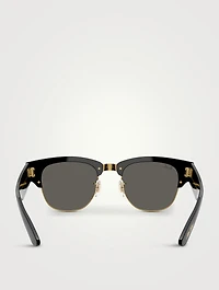 A$AP ROCKY Blacked Out Collection 0RB0316S Mega Clubmaster Square Sunglasses