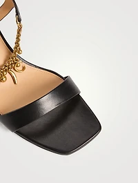 Chloé Charms Leather Sandals