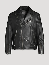 Kenneth Leather Biker Jacket