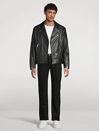 Kenneth Leather Biker Jacket
