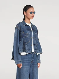 Miu Miu Logo Rectangular Sunglasses