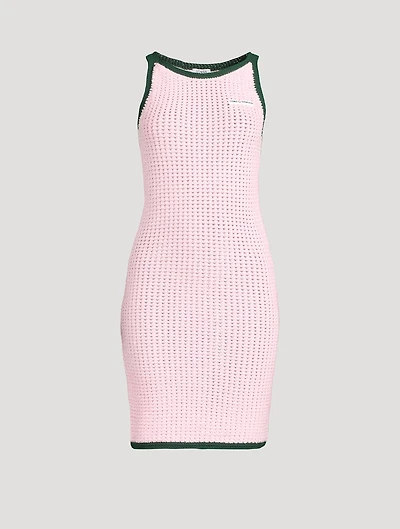 Mouliné Mini Dress