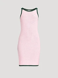 Mouliné Mini Dress