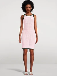 Mouliné Mini Dress