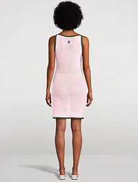 Mouliné Mini Dress