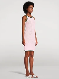 Mouliné Mini Dress