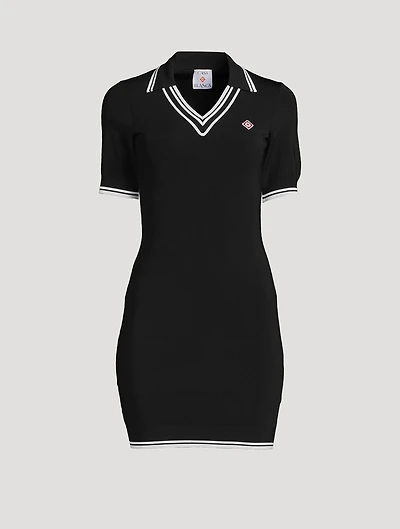 Knit Polo Dress
