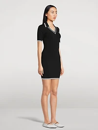 Knit Polo Dress