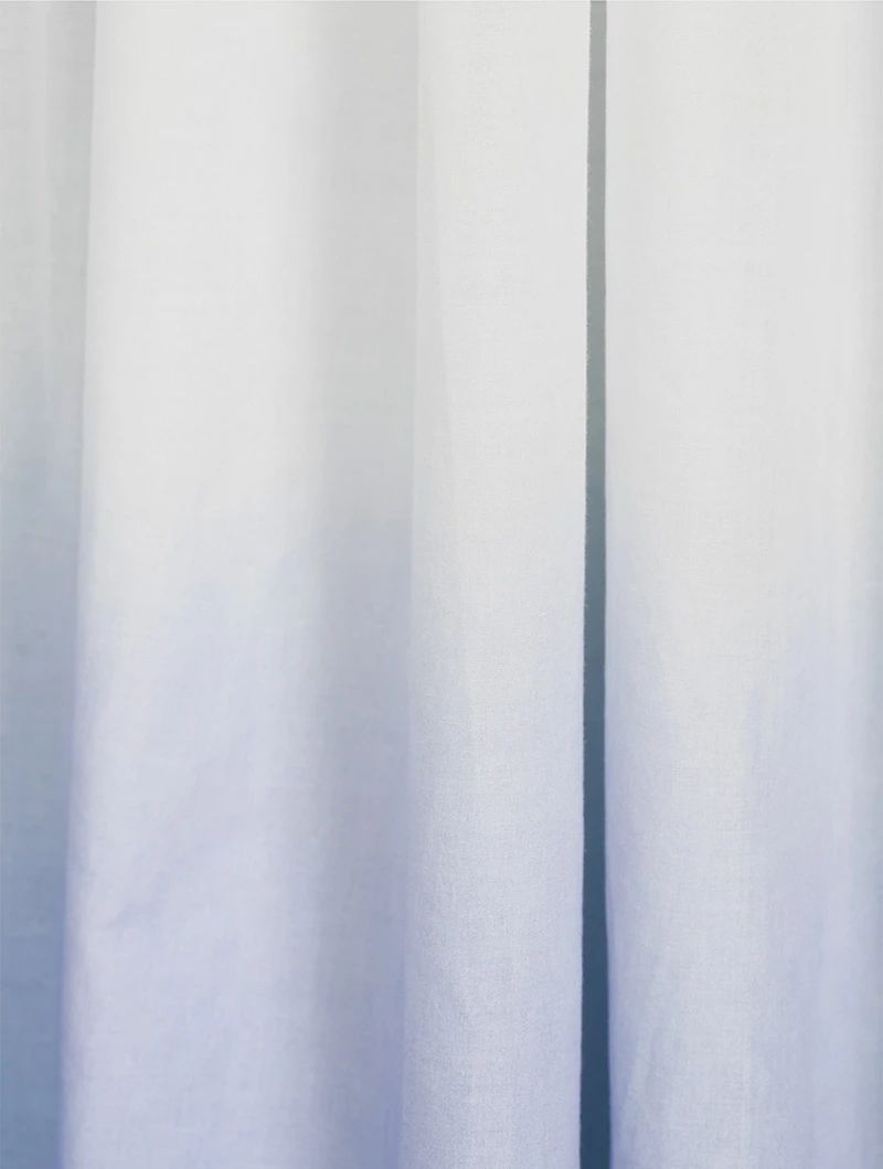 Henley Ombré Poplin Midi Dress