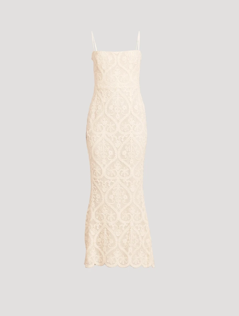 Amare Crochet Gown