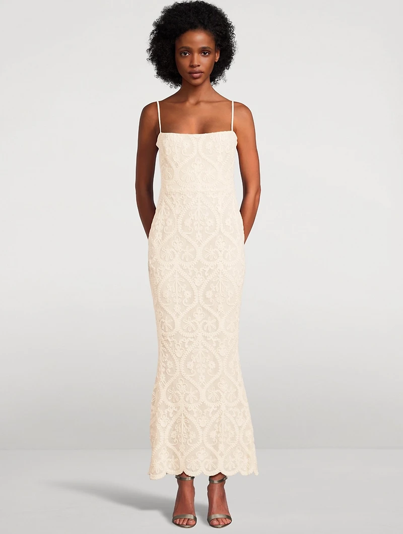 Amare Crochet Gown