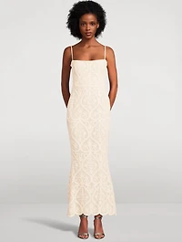 Amare Crochet Gown