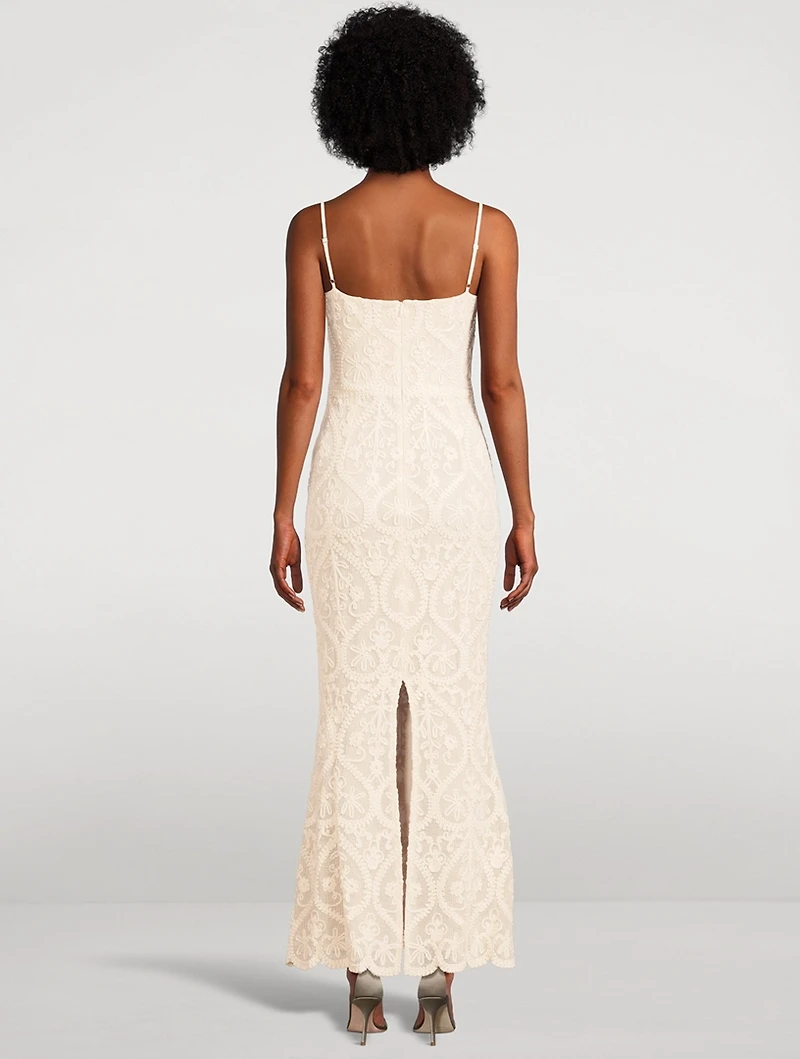 Amare Crochet Gown