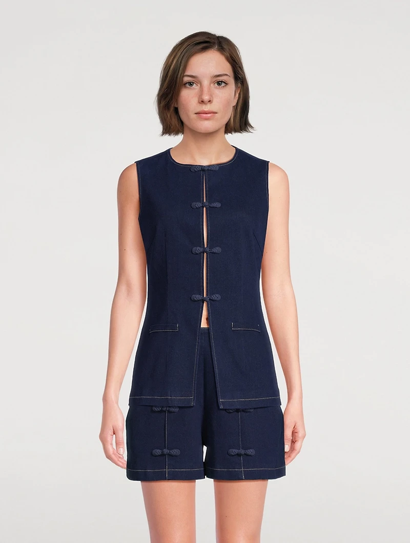 Denver Denim Vest