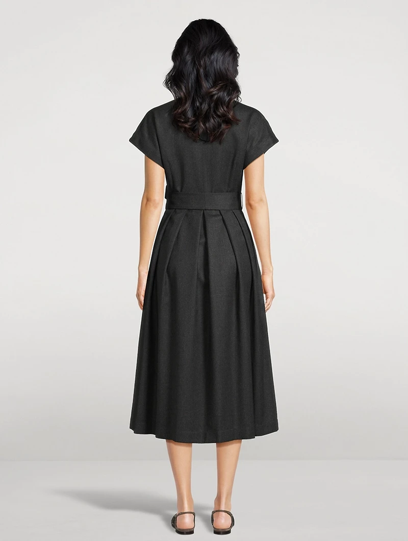Belted Shirt Dress