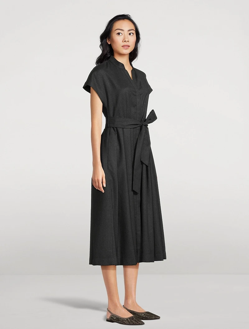 Belted Shirt Dress