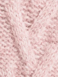 Cable-Knit Turtleneck Sweater