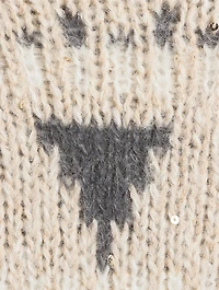 Jacquard Turtleneck Sweater