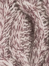 Cable-Knit Hoodie