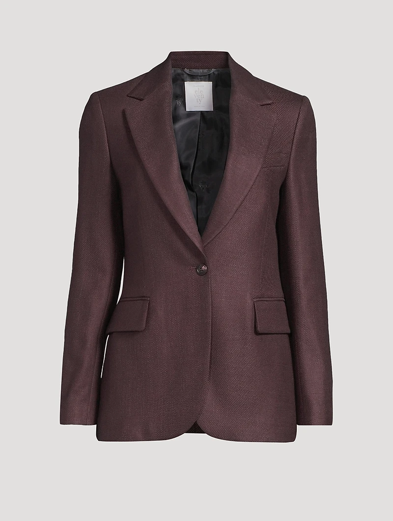 Single-Breasted Blazer