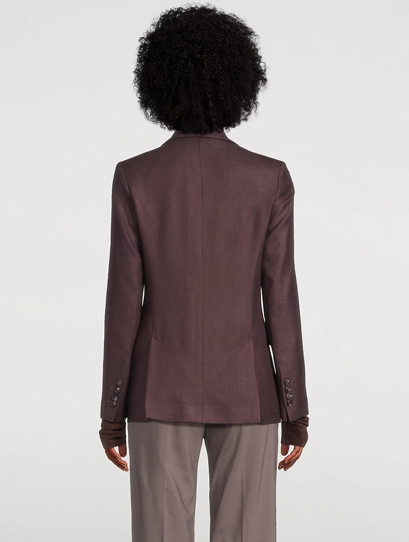 Single-Breasted Blazer