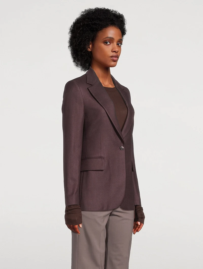 Single-Breasted Blazer