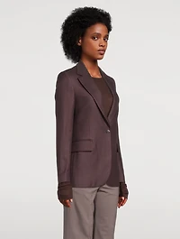 Single-Breasted Blazer