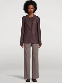 Single-Breasted Blazer