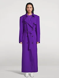 Rafti Belted Trench Coat