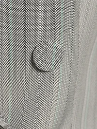 Beaura Double-Breasted Blazer Stripe Print