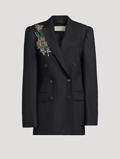Bafy Embellished Wool Blazer