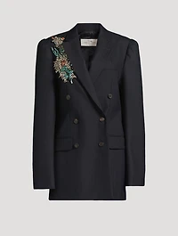 Bafy Embellished Wool Blazer