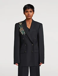Bafy Embellished Wool Blazer