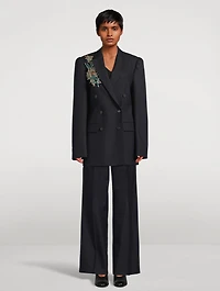 Bafy Embellished Wool Blazer