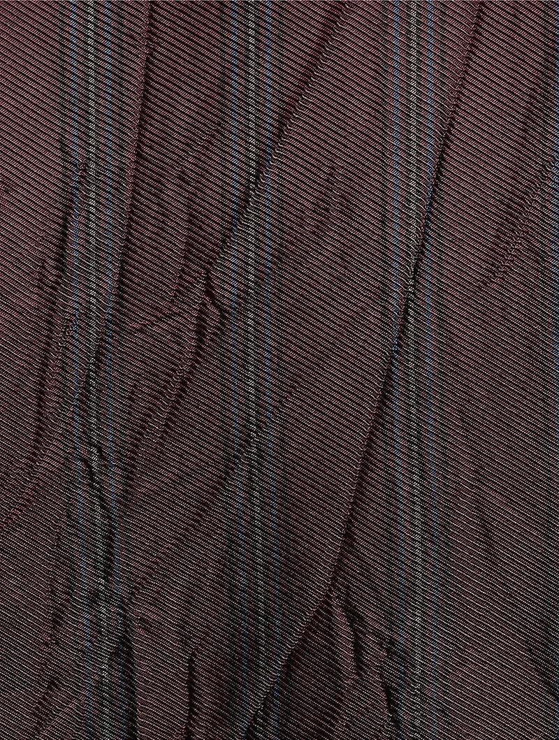 Penn Wide-Leg Trousers Stripe Print