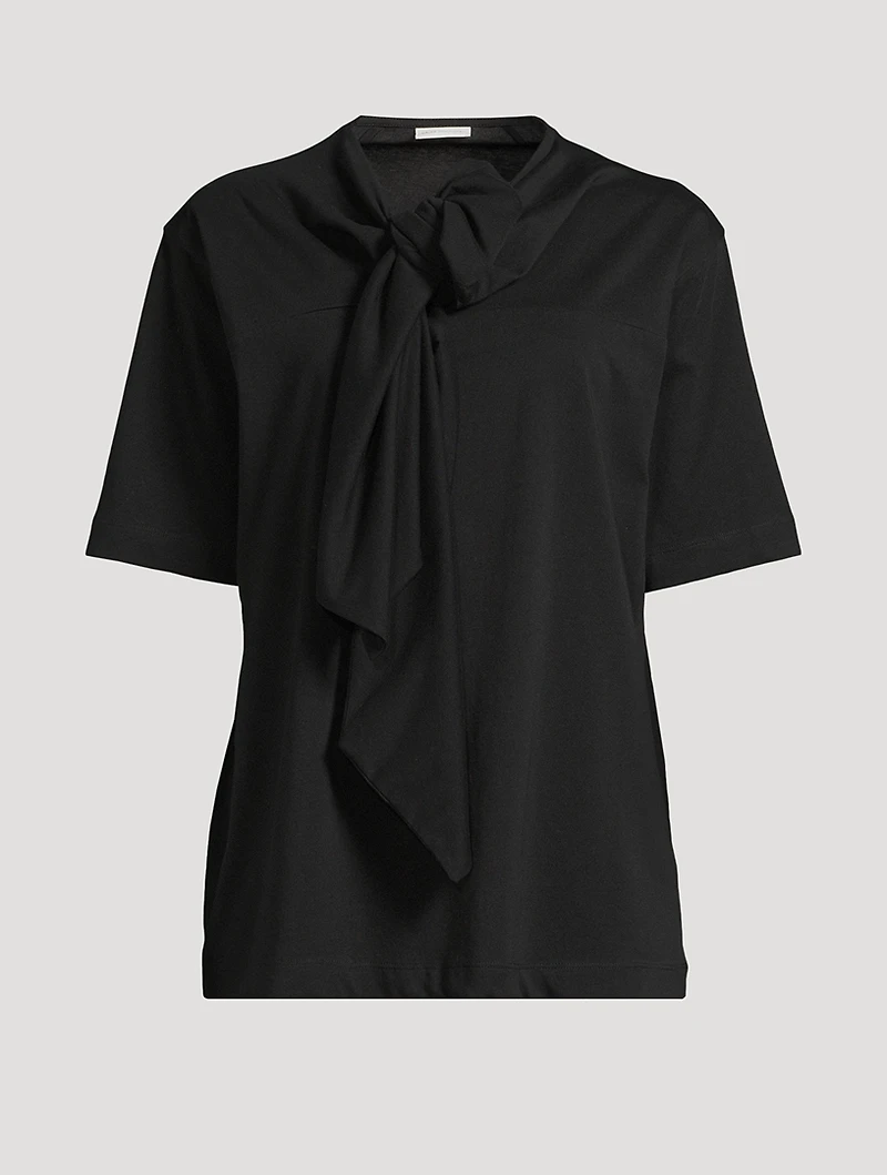 Hebitta Tie-Neck T-Shirt
