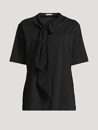 Hebitta Tie-Neck T-Shirt