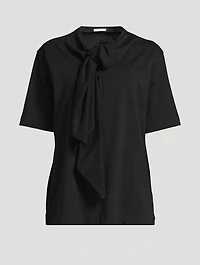Hebitta Tie-Neck T-Shirt