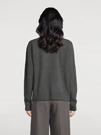 Tiah Embellished Cashmere Wrap Cardigan