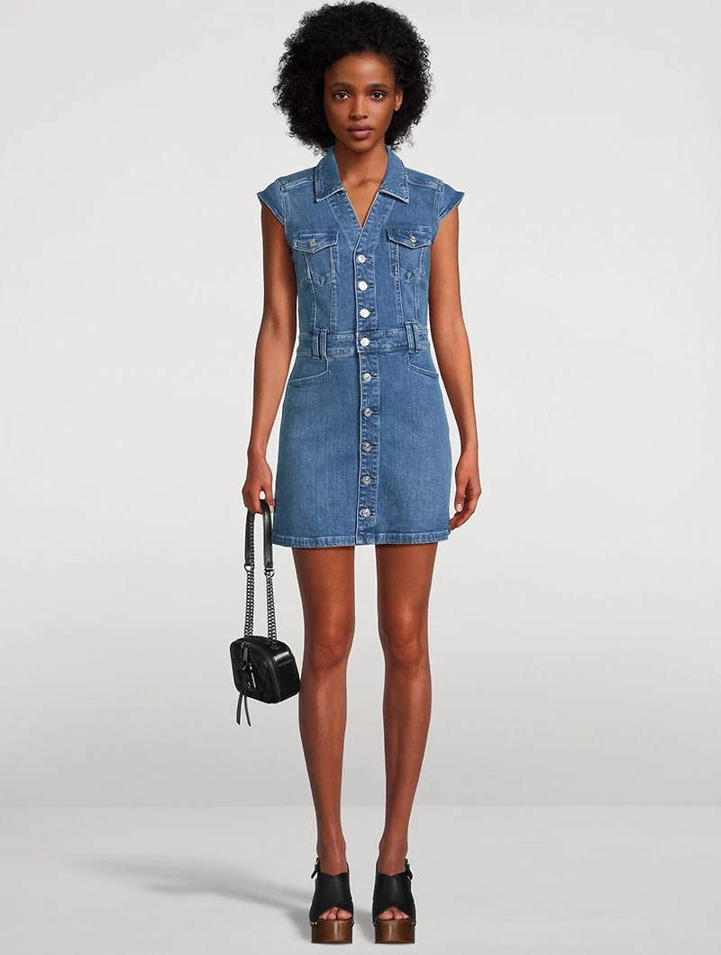 Jaxsyn Denim Shirt Dress