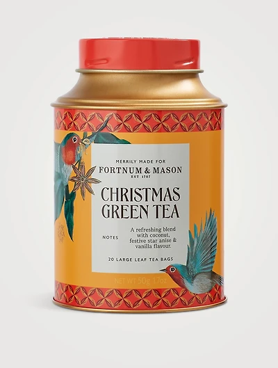 Holiday Green Tea, 20 Silky Bags