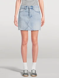 Kat Denim Mini Skirt
