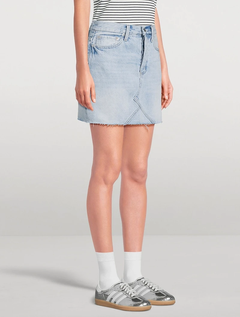 Kat Denim Mini Skirt