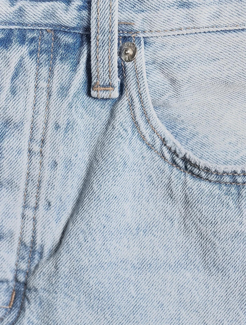 Kat Denim Mini Skirt