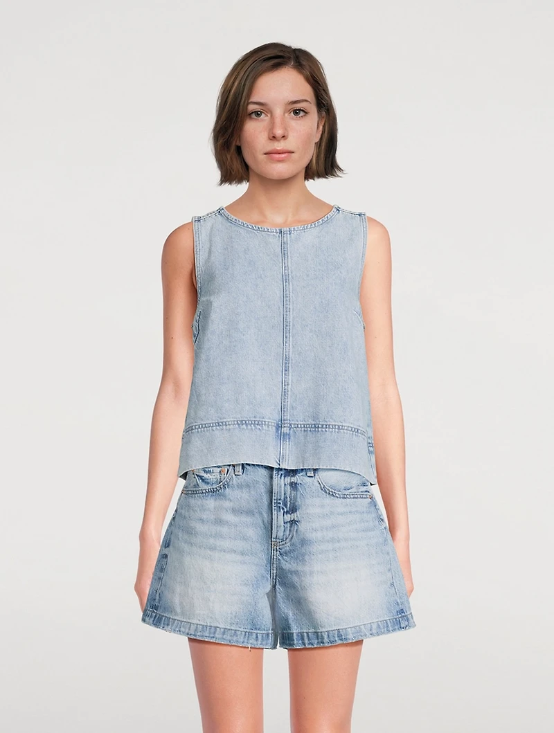 Rue Denim Top
