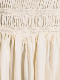 Alessia Smocked Midi Dress