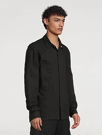 Fogpocket Cotton And Wool Shirt