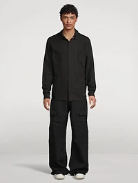 Fogpocket Cotton And Wool Shirt